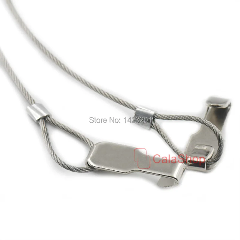 2 шт./лот металлические рамы вешалка крючок изображение провод кабель с подвесной