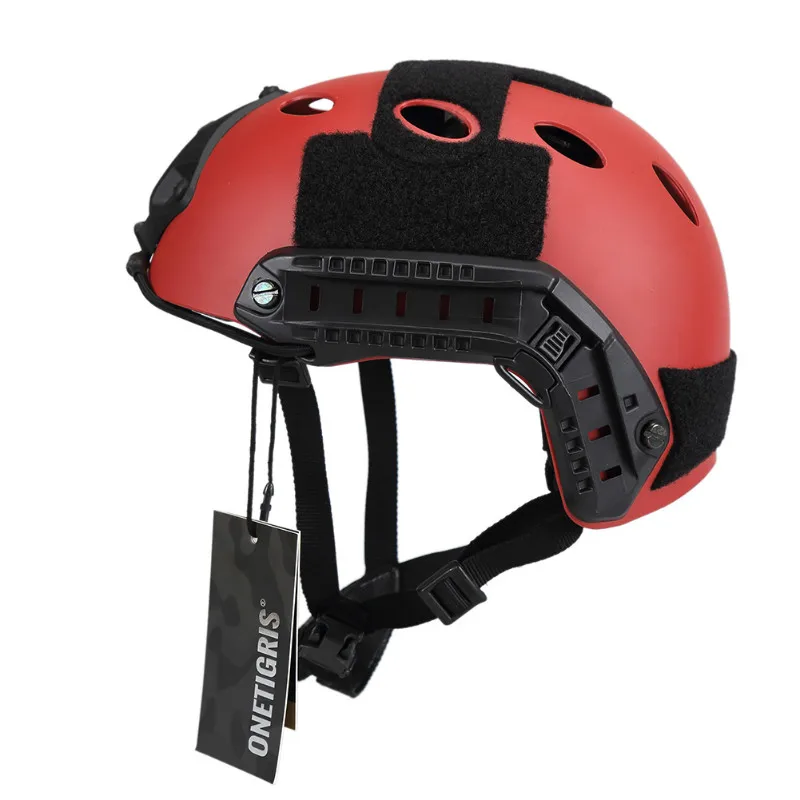 OneTigris PJ Тип Тактический Быстро Шлем Военная Поиск и Спасение Красный Для Спецназа