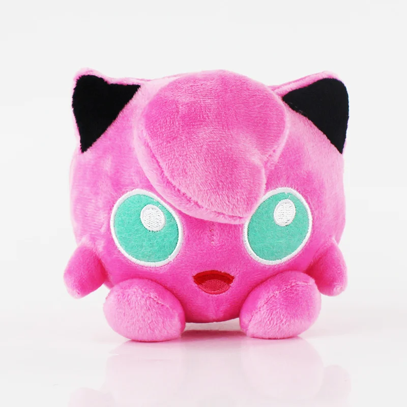 18CM rose red 11 видов стилей Ditto Lapras Wobbuffet Cyndaquil Snorlax Psyduck Lucario Mew Mudkip милые плюшевые куклы Pandent игрушки для детей - Цвет: 18CM rose red