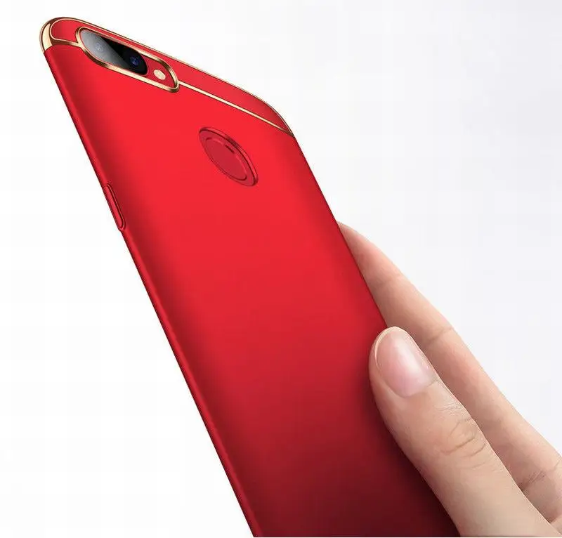 For Oppo R11 / R11S PLUS Hot Sale Shockproof Slim Plating PC Matte Back Fitted Protective Mobile Phone Case Cover |