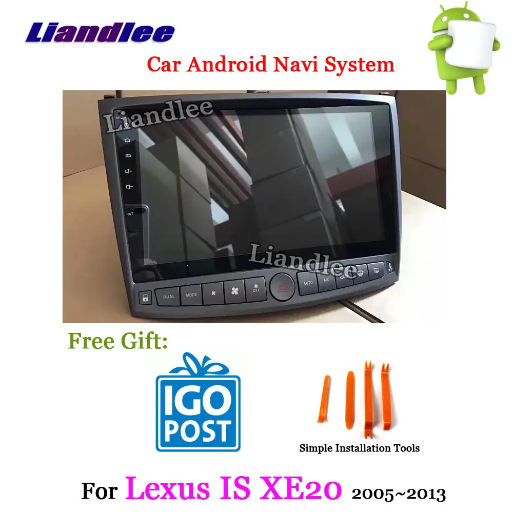 Standard Автомобильный Android gps навигации Системы мультимедийный плеер для Lexus IS XE20 2005 2006-2010 2011 2012 2013 радио FM AM RDS HD Экран ТВ - Цвет: Standard