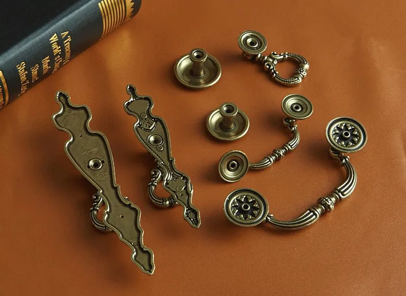 2 шт. 6 видов стилей деревенский комод ручки для шкафа ручка выдвижных ящиков в