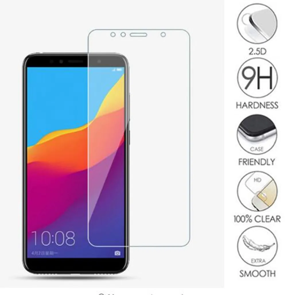 Honor 7A Стекло закаленное стекло 9h для huawei Pro Экран протектор на AUM L29 DUA L22 Y6 2018