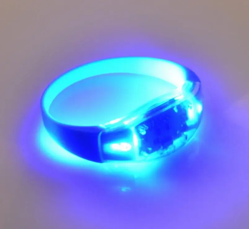 Светодиодный браслет с голосовым управлением светящийся со звуковой активацией
