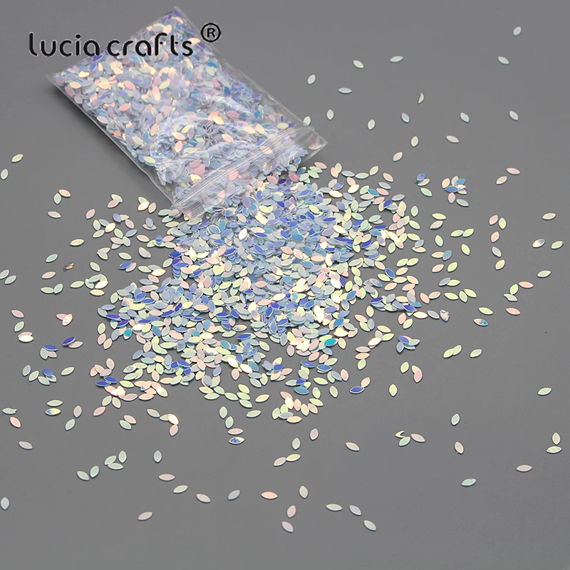 Lucia crafts 1 кор./лот 2*4 мм Красочные Пластик свободные блестки для домашние рождественские вечерние Свадебный декор конфетти DIY аксессуары D0915