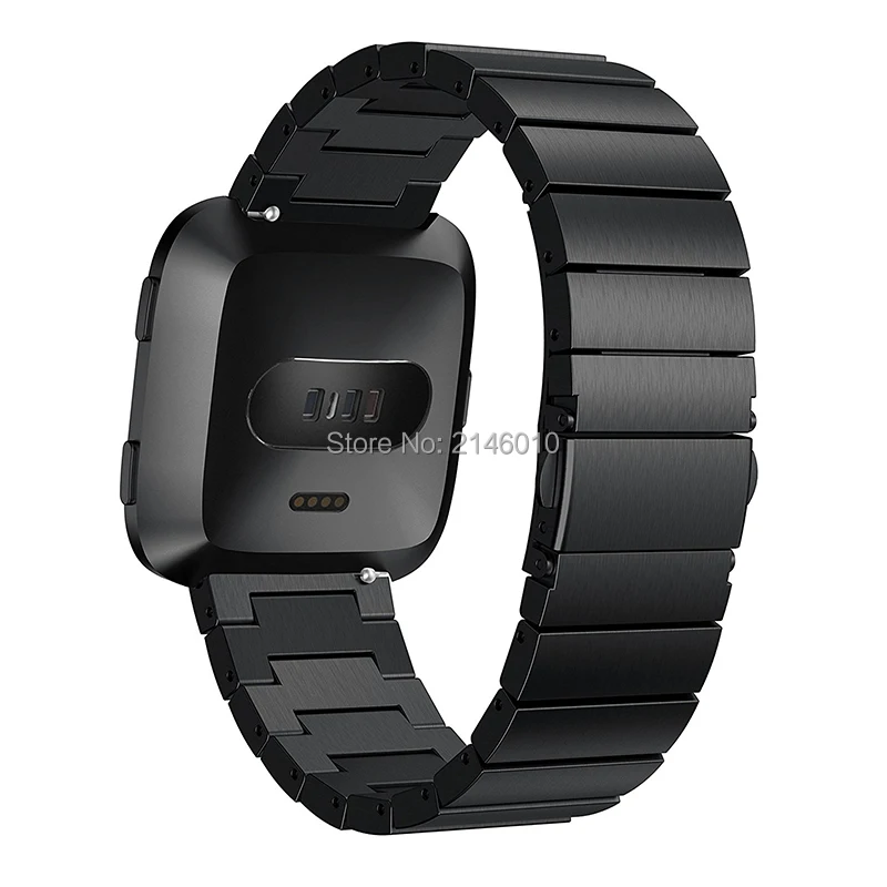 Ремешок из нержавеющей стали для наручных часов Fitbit Versa/Versa lite Edition/Versa Special Edition |