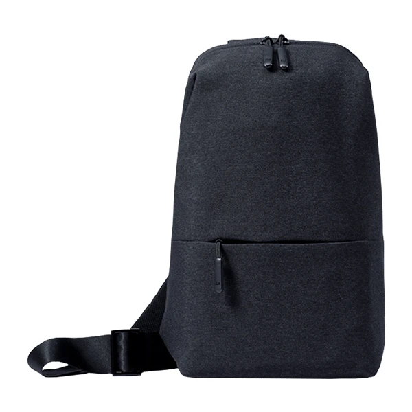 Dark gray Оригинальные сумки Xiaomi Mijia, рюкзак, нагрудная сумка Youpin, модная сумка для отдыха и путешествий, городская сумка 200*100*400 мм для мужчин и женщин, маленький размер - Цвет: Dark gray
