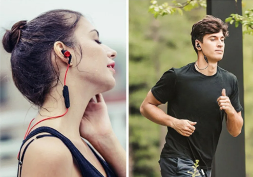 Спортивная bluetooth-гарнитура хорошее качество звука Беспроводной наушники с