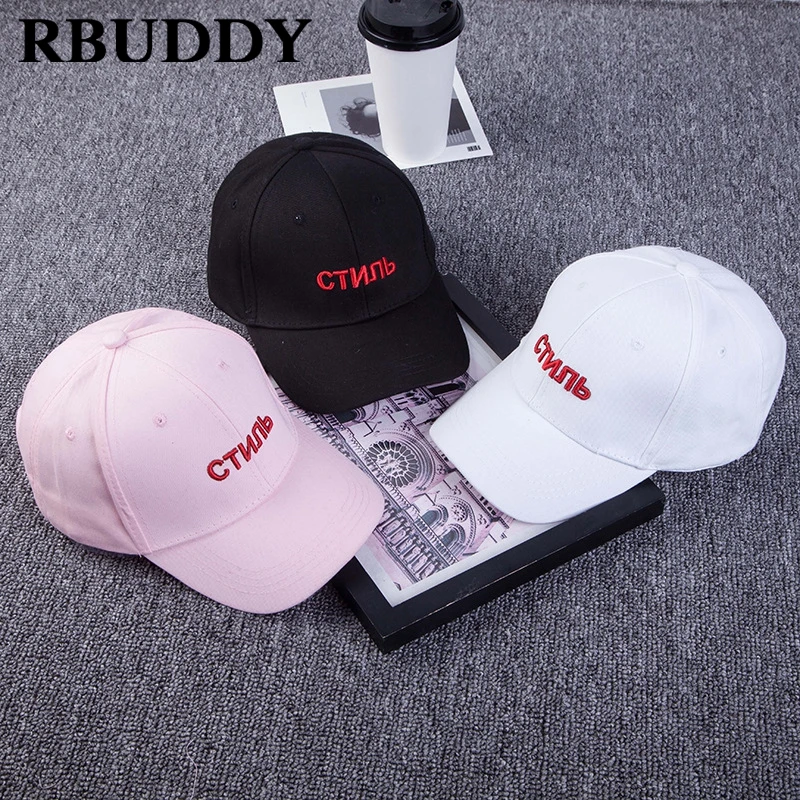 RBUDDY 2018 Россия письмо молодежи Бейсбол Caps Хип-хоп Snapback Повседневное Лето папа