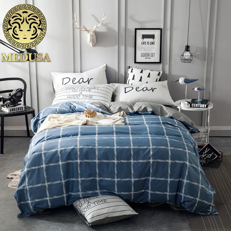 Медуза молекулы хлопок постельное белье набор пододеяльник/doona наволочки