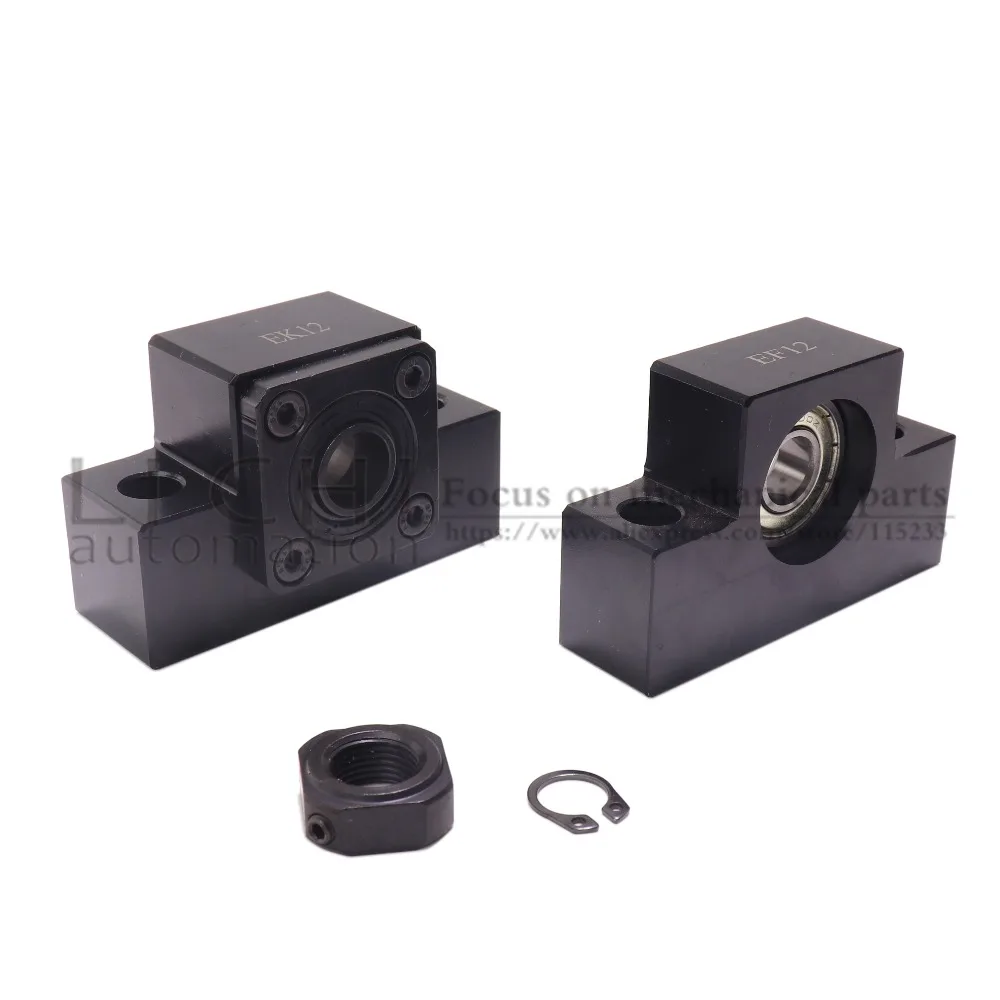 Новый опорный блок EK8 EK10 EK12 EK15 EK20 EF8 EF10 EF12 EF15 EF20 для шарового винта SFU1605 SFU1204 SFU2005