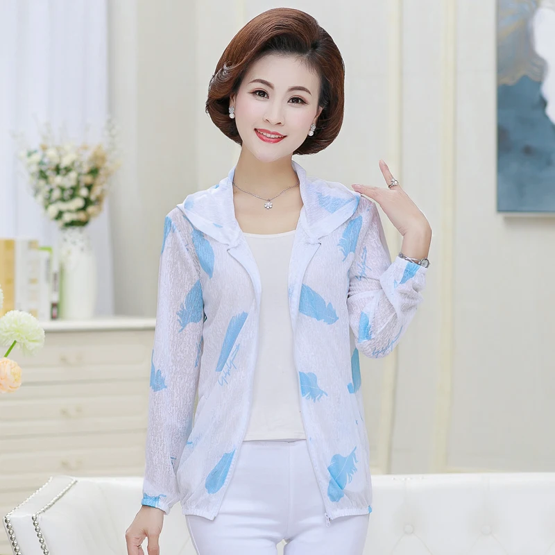 Летняя одежда Солнцезащитная рубашка с защитой от уф дышащая женская