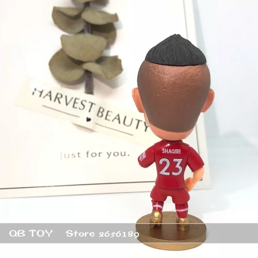 Фигурки кукол Soccerwe Футбольные Звезды подвижные суставы 23 # Shaqiri полимерная модель