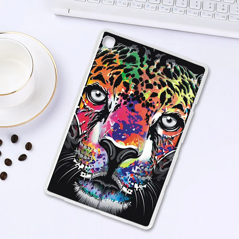 Z010 Мягкий чехол из ТПУ с рисунком для samsung Galaxy Tab S5E T720 T725 чехол s Tab S5E 10," силиконовый защитный чехол для планшета - Цвет: Z010
