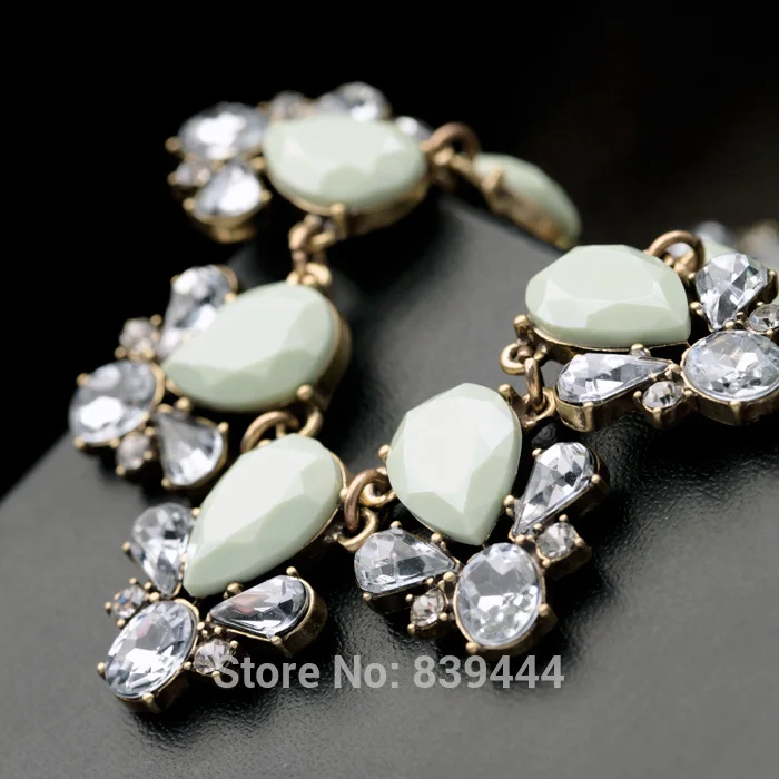 Blessed ювелирные изделия Топ заявление ожерелье хорошие драгоценные камни лунный