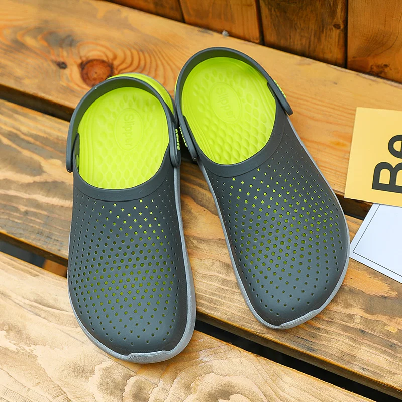 Crocks/обувь для мужчин; Мужская обувь; сандалии; Sandalias; Летняя обувь; Sandalen; тапочки; Sandalet hombre Sandali Croc; Сабо; Новинка года