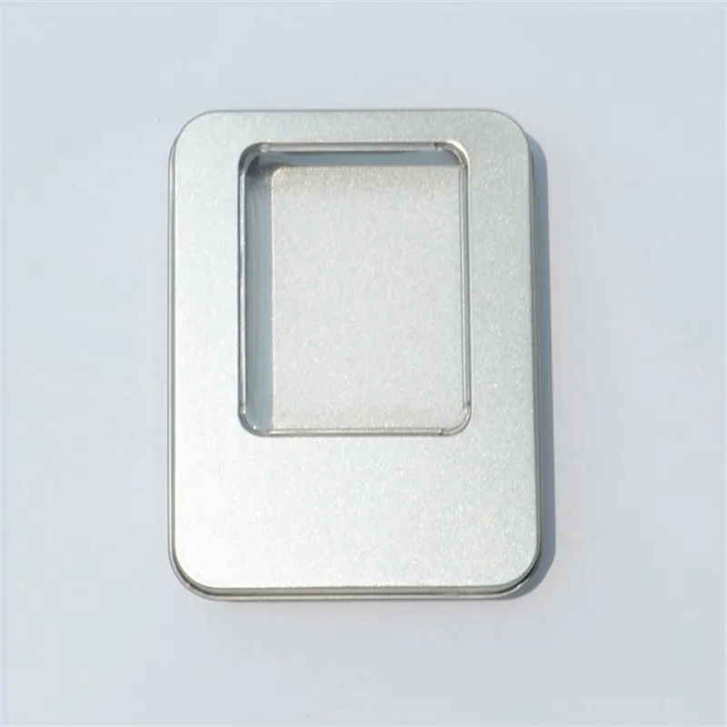 20 шт Прямоугольные пустые жестяные формы для косметики контейнеры первой помощи