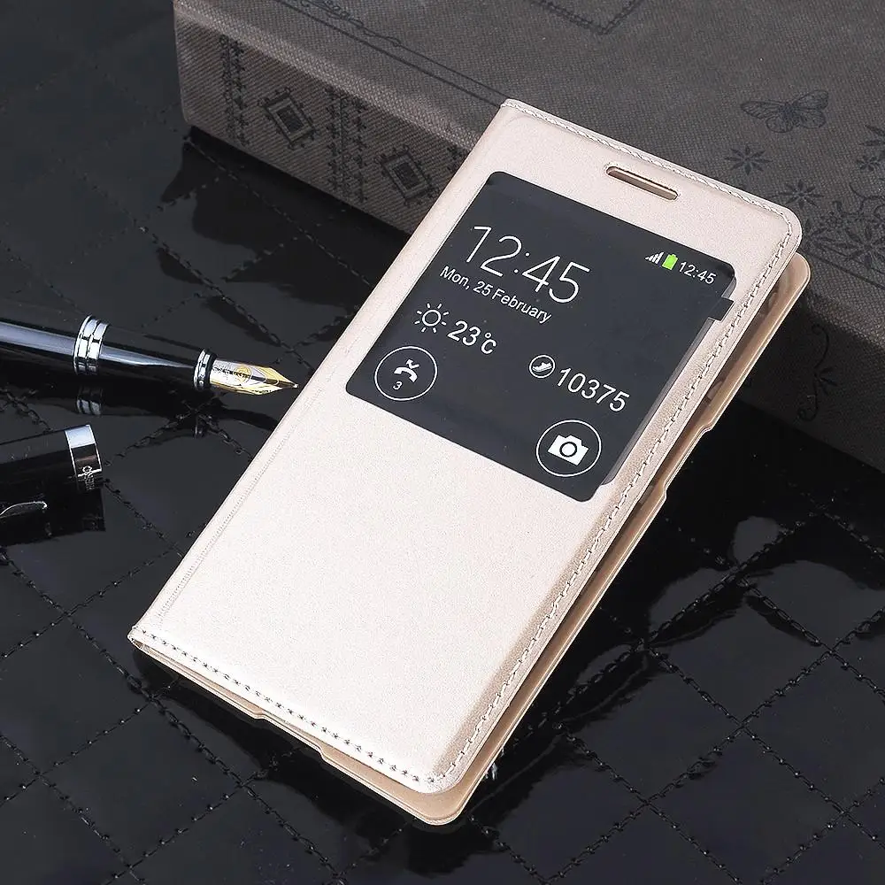 Задняя Battey Корпус крышка чехол с окошком для экрана Чехлы samsung Galaxy Core Prime LTE SM G3606 G360