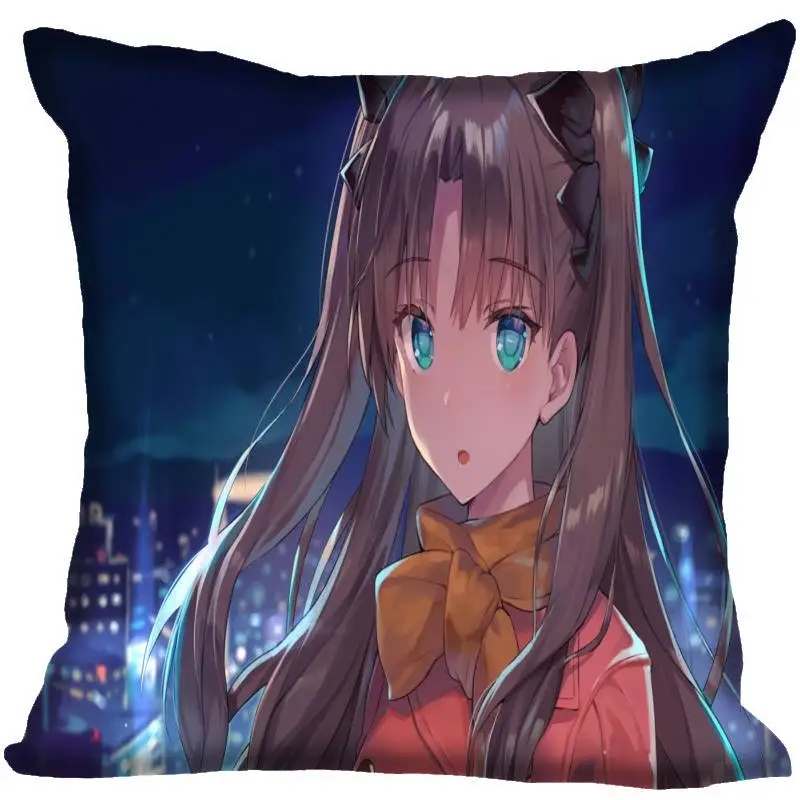 Новое поступление, наволочка FATE для спальни, для дома или офиса, декоративные наволочки, квадратная Подушка на молнии, сатиновые мягкие, не выцветают - Цвет: 7
