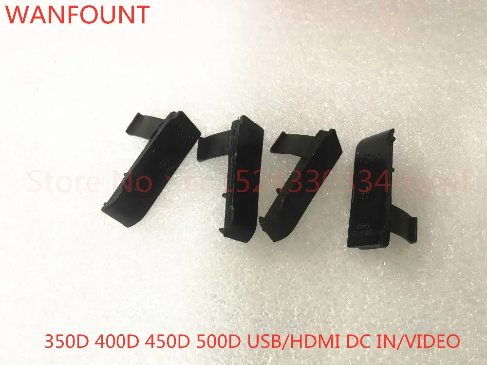 Новая Резиновая Нижняя крышка USB HDMI DC IN/VIDEO OUT для цифровой камеры Canon EOS 350D 400D 450D rebel
