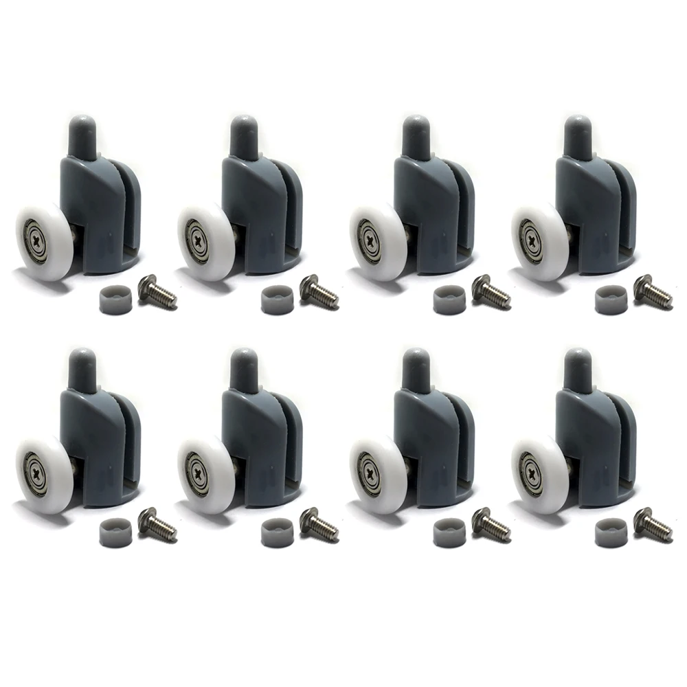 8 шт. внешний диаметр 23 мм роликовый ролик для ванной комнаты и душевой кабины