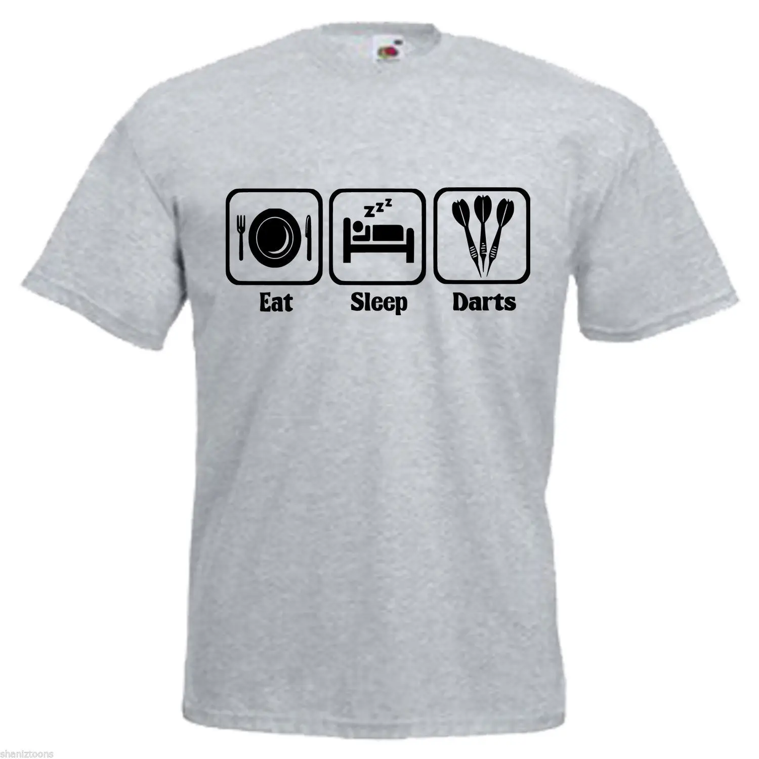 

2019 New Summer Men Hot Sale Fashion Top Tee 100% Cotton Humor Men Crewneck Tee Shirts Darts Adults T Shirt Men