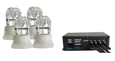 Бесплатная доставка 4 головки/комплект ксеносветильник стробоскоп ксеноновый