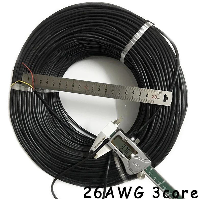 5 м игровая мышь Проводная клавиатура провод 26AWG 2 3 4 5 6 7 8 9 10 core Usb мышь кабель Луженая Медь сигнальный кабель проводной маршрутизатор DIY