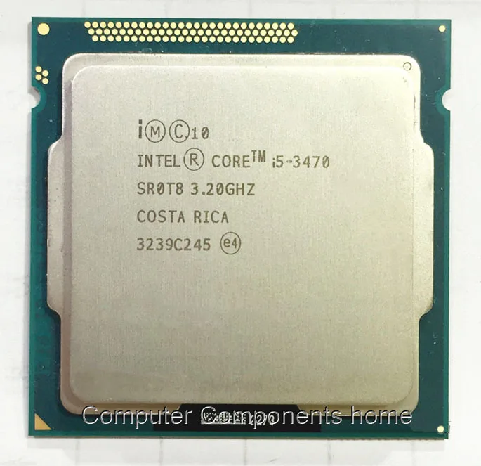 Оригинальный процессор intel Core I5 3470 3 2 ГГц четырехъядерный LGA 1155 L3 кэш 6 Мб