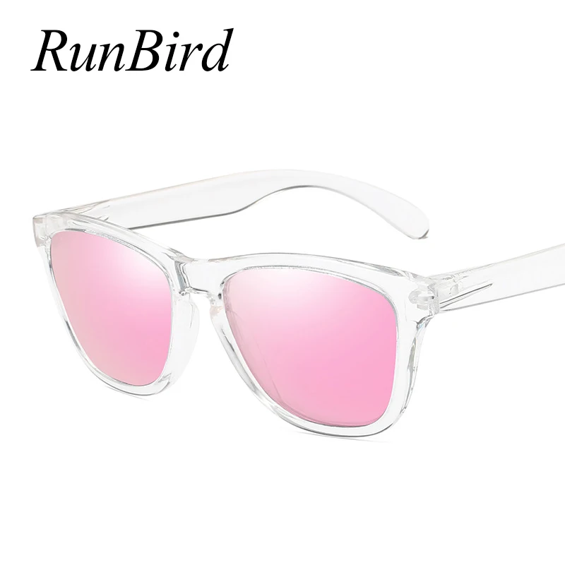 Солнцезащитные очки RunBird Мужские поляризационные винтажные зеркальные