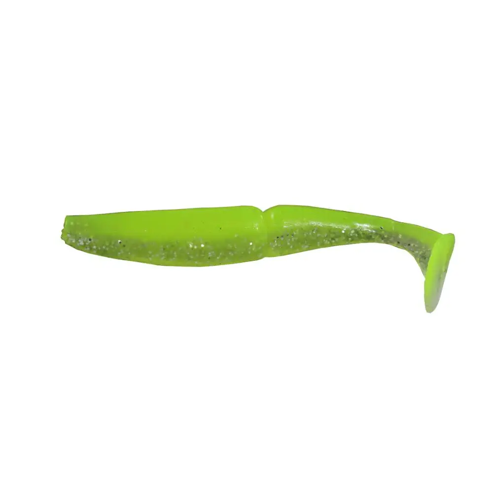 BassLegend-Japan One Up Shad Bait Bass Pike Zender Walleye плавающая приманка T Tail Shad 75 мм/3,7 г 8 шт