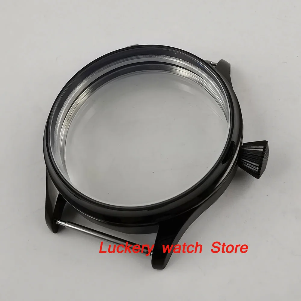 Чехол для часов из нержавеющей стали с поливинилхлоридным покрытием диаметром 44