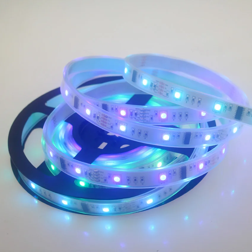 Цифровая лента постоянного тока 12 В lpd 6803 smd5050 rgb Светодиодная Адресуемая ic6803