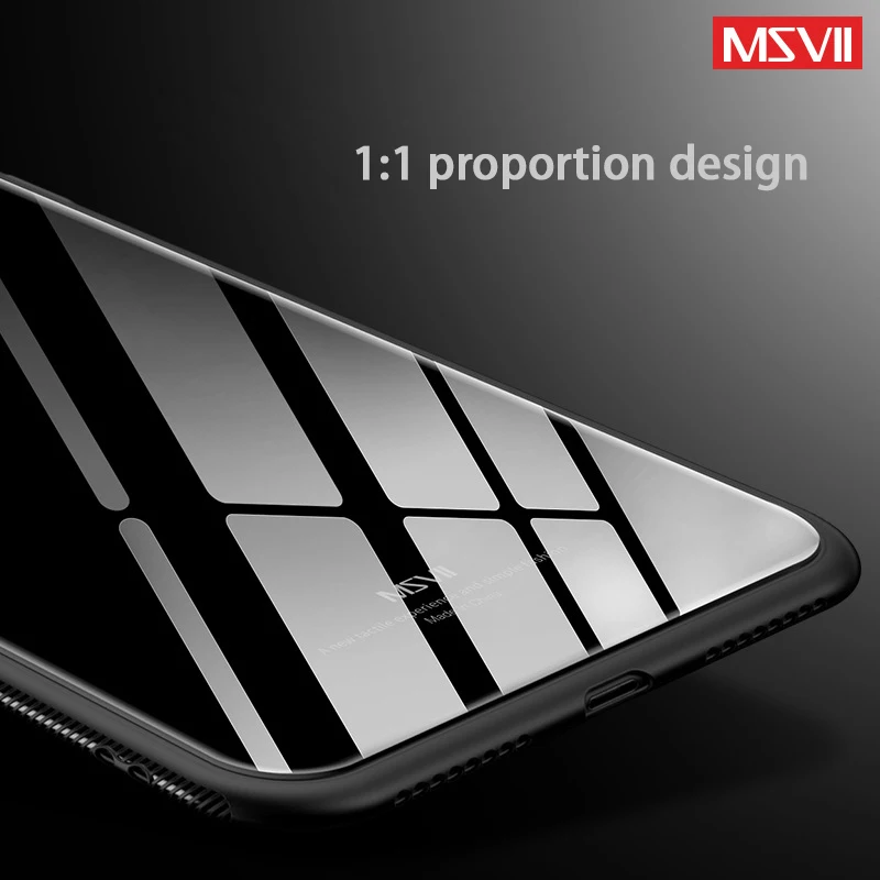Оригинальный Msvii Роскошный чехол для iPhone 7 8 плюс тонкий ультра полная защита Tup