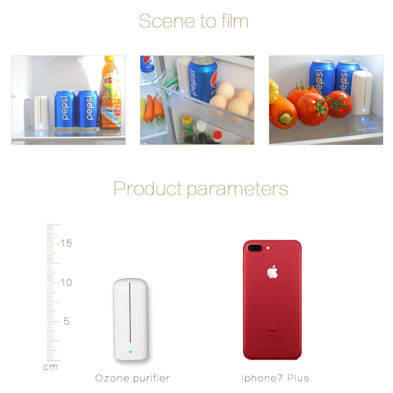 Бытовой электронный дезодорант для холодильника шкафы удаления запахов