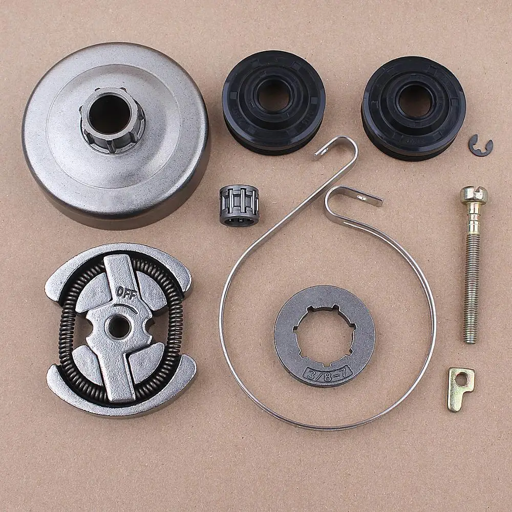 Барабан сцепления 3/8 7T звездочка комплект обода для Partner 420 390 350 351 352 370 371 цепной
