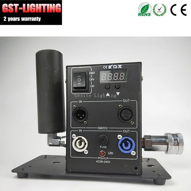 Одна Головка DMX 512 Stage Co2 Jet Machine дымовые машины пушка для спецэффектов | Лампы и