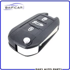 Ключ-раскладушка HUF8435, 3 кнопки, 4А, 433 МГц, для Citroen Aircross C5 C6, Peugeot 308, 4008