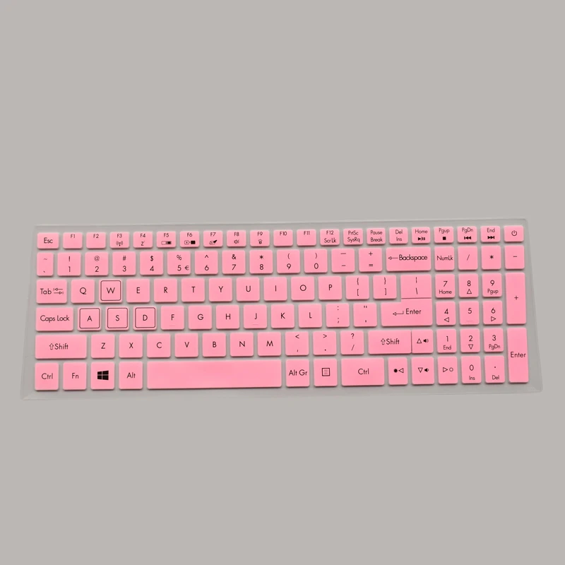 pink Ноутбук Nitro 5 An515-51 An515-52 серии для 15," acer Хищник Helios 300 игровая Защитная пленка для клавиатуры кожного покрова протектор - Цвет: pink