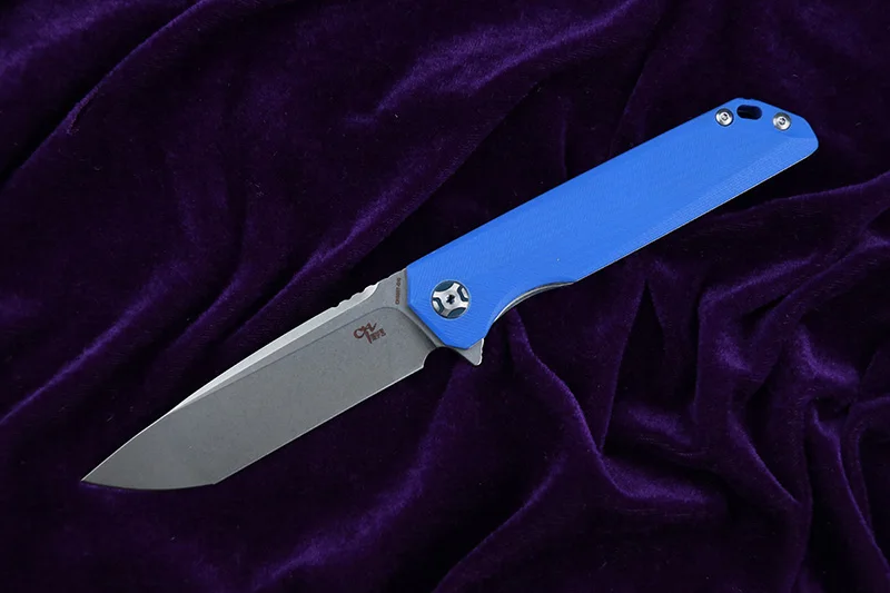 CH CH3507G10 Флиппер складной нож D2 лезвие шарикоподшипник G10+ стальная ручка Открытый Кемпинг нож фрукты EDC инструмент