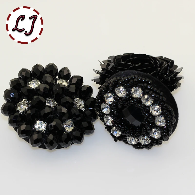 2015 новые модные высококачественные пуговицы с бусинами 2 шт./лот комбинированные