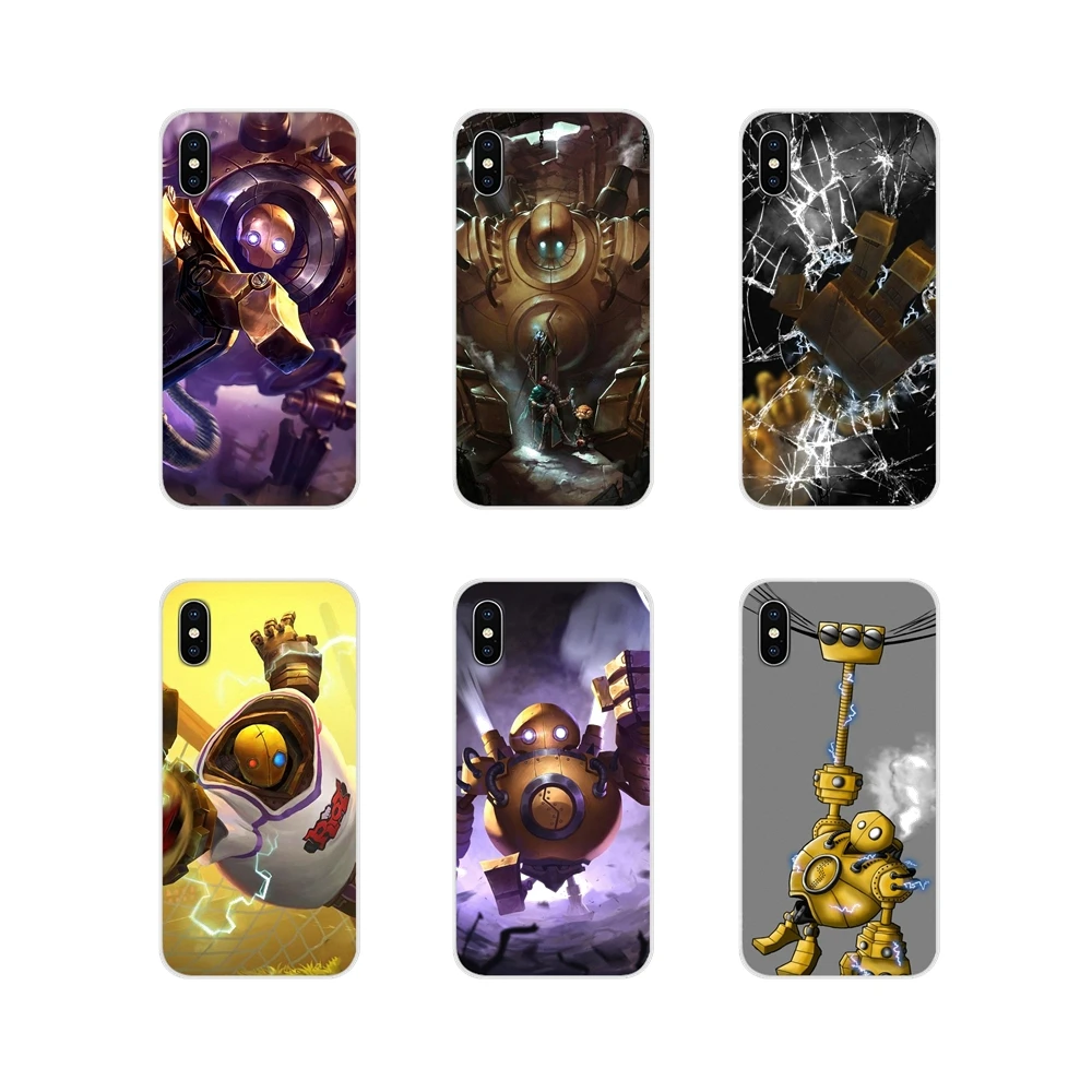 Прозрачный чехол из ТПУ League Of Legends Lol Blitzcrank для Xiaomi Redmi 4A S2 Note 3 3S 4 4X 5 Plus 6 7 6A Pro Pocophone