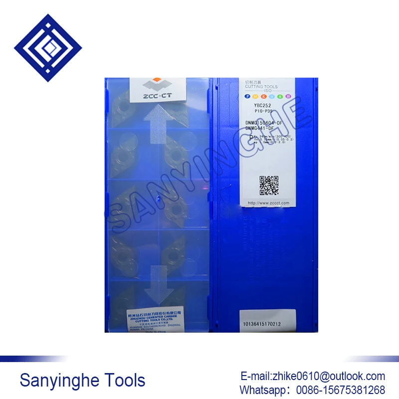 

10 шт./лот YBC252 DNMG150604-DF cnc карбидные Токарные вставки