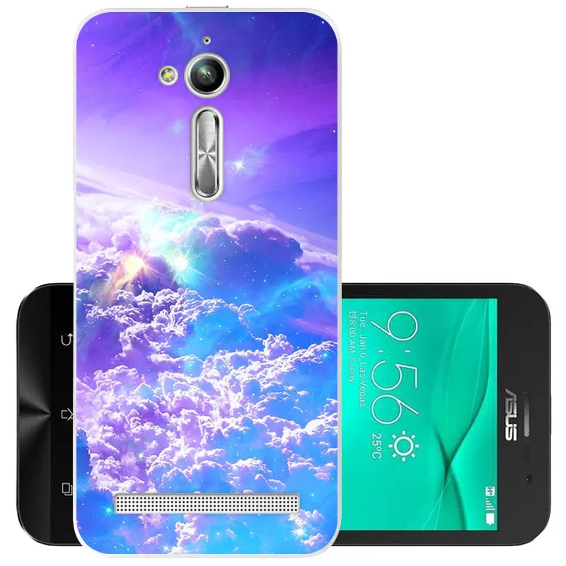 Чехол CaseRiver TPU 5," для Asus Zenfone Go ZB500KL, мягкий силиконовый чехол с милым рисунком, чехол для Asus Zenfone Go - Цвет: ACSYFU