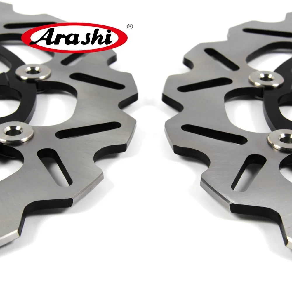 Араши 1 пара ZX10R 08-15 ЧПУ передние тормозные диски для KAWASAKI NINJA ZX 10R ZX-10R 2008 2009 2010 2011 2012 2013