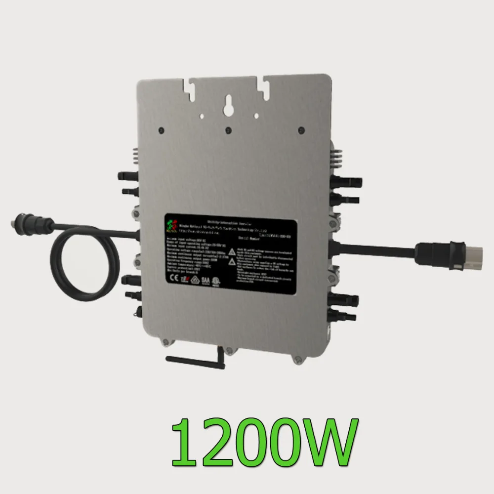 ETL перечисленный 1200W микро сеточный инвертор с силовой линией связи fuction 20 55V DC