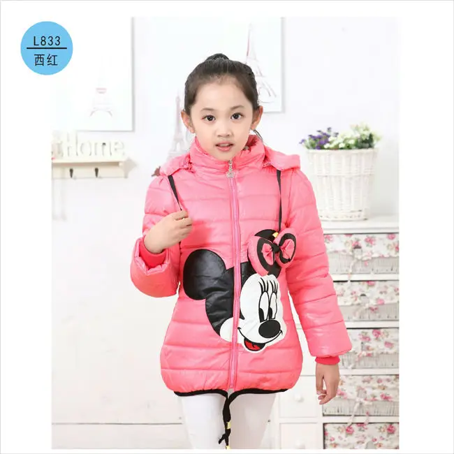 Лидер продаж! Зимние пальто и одежда для девочек детская Высококачественная