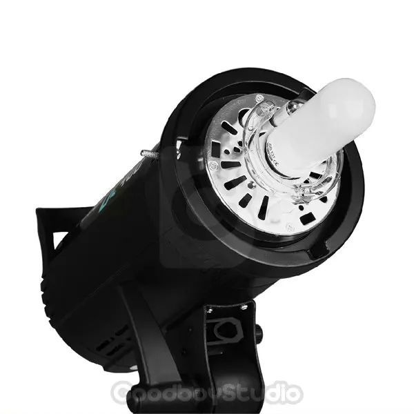 2 шт. Godox DE400 de-400 400 Вт Compact Flash Studio мерцающий свет лампы Глава 220 В | Электроника