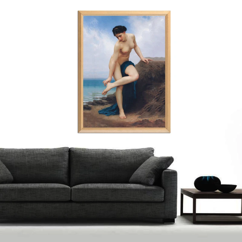 Картина Bouguereau известная картина после ванны 5D алмазная сделай сам квадратная