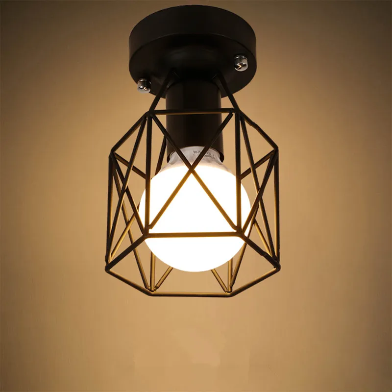 Железные подвесные светильники в античном стиле светодиодный потолочный